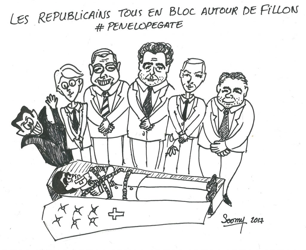 Les Républicains en bloc autour de Fillon
